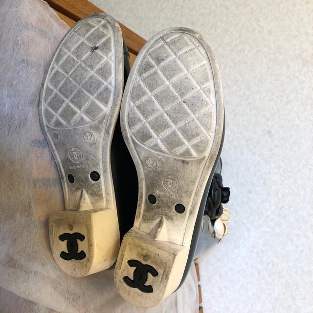 CHANEL レインブーツ37 CHANEL レインブーツ37
