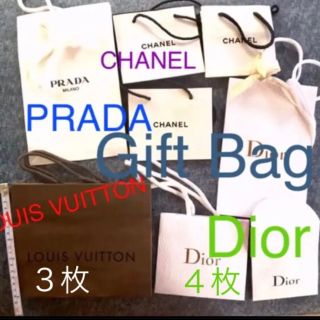 ルイヴィトン(LOUIS VUITTON)のさよならセールLOUIS VUITTON・PRADA・CHANEL・Dior  (ショップ袋)