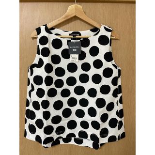 マリメッコ(marimekko)の12日まで【新品未使用】 ユニクロ　マリメッコ　ノースリーブ　ブラウス(カットソー(半袖/袖なし))