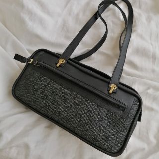 グッチ(Gucci)のグッチ　ハンドバッグ　レザー　GG柄(ハンドバッグ)