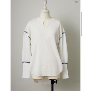 ロザリームーン(Rosary moon)のロザリームーン　Back Open Thermal Top(カットソー(長袖/七分))