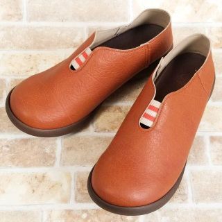 リゲッタカヌー(Regetta Canoe)の美品 リゲッタカヌー ☆レザー シューズ L 日本製 RegettaCanoe(ローファー/革靴)