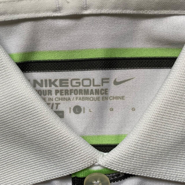 NIKE(ナイキ)のNIKEゴルフウエア　半袖メンズ　Ｌ スポーツ/アウトドアのゴルフ(ウエア)の商品写真