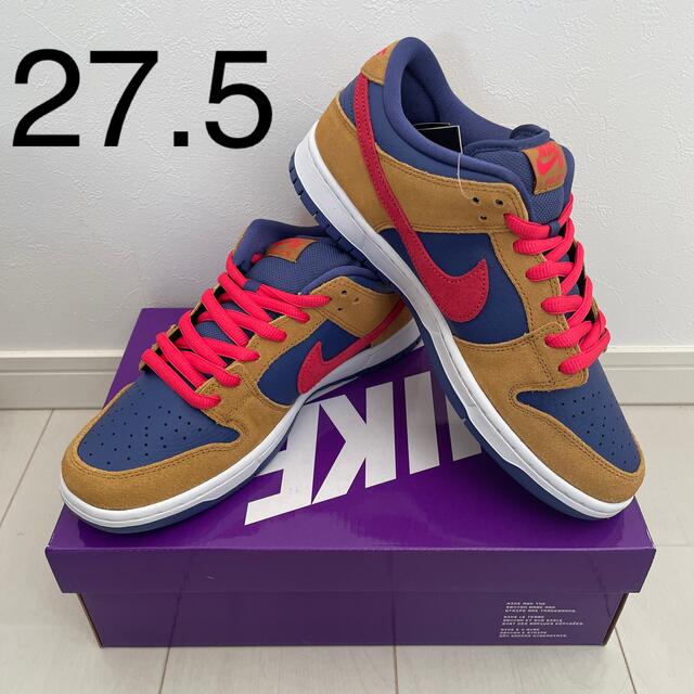 NIKE(ナイキ)のZMさん専用SB DUNK LOW PRO WHEAT AND PURPLE メンズの靴/シューズ(スニーカー)の商品写真