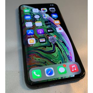 アイフォーン(iPhone)の難有 iPhoneXS MAX NT6U2J/A 256GB バッテリー90%(スマートフォン本体)