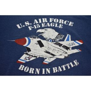 ＠美品 ビンテージ U.S.A.F F-15 イーグルTシャツt953 米軍