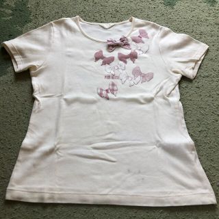 ピンクハウス(PINK HOUSE)の❤️ピンクハウス ❤️リボン付き❤️カットソー❤️(Tシャツ(半袖/袖なし))