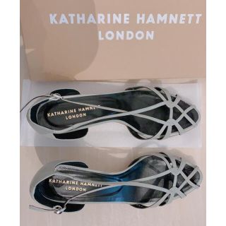 キャサリンハムネット(KATHARINE HAMNETT)のKATHERINE HAMNETT水色サンダル(サンダル)