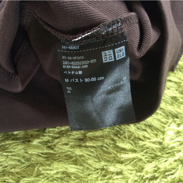 UNIQLO(ユニクロ)のユニクロTシャツ レディースのトップス(Tシャツ(半袖/袖なし))の商品写真