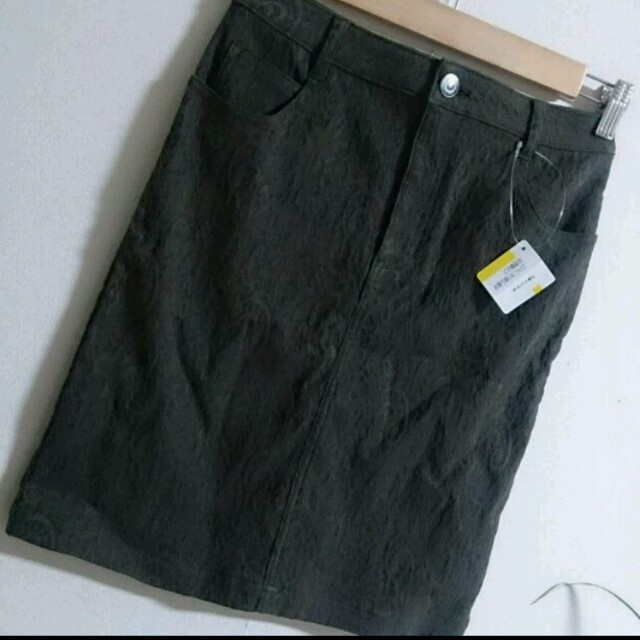 kumikyoku（組曲）(クミキョク)の新品(Ｓ)オンワード タイトスカート ミニスカート レース刺繍 レディースのスカート(ミニスカート)の商品写真
