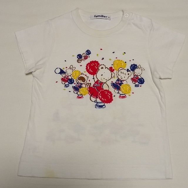 familiar(ファミリア)のfamiliar　Tシャツ　90 キッズ/ベビー/マタニティのキッズ服女の子用(90cm~)(Tシャツ/カットソー)の商品写真