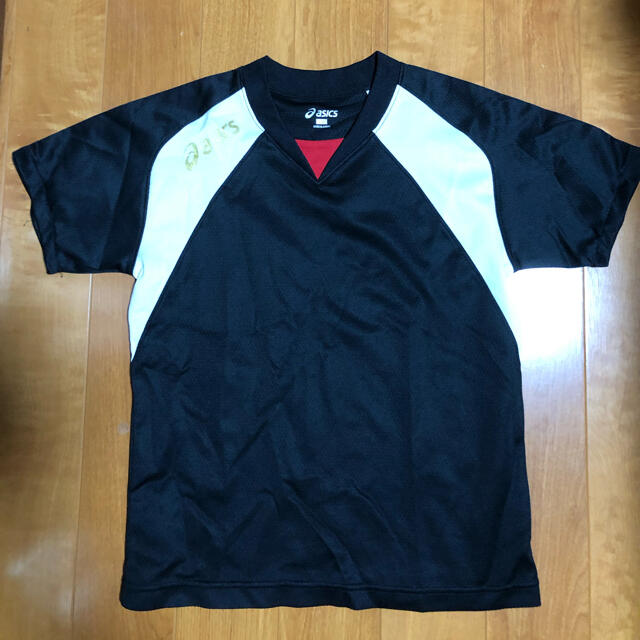 asics(アシックス)のasics キッズ130 半袖Tシャツ　リフォーム済み キッズ/ベビー/マタニティのキッズ服男の子用(90cm~)(Tシャツ/カットソー)の商品写真