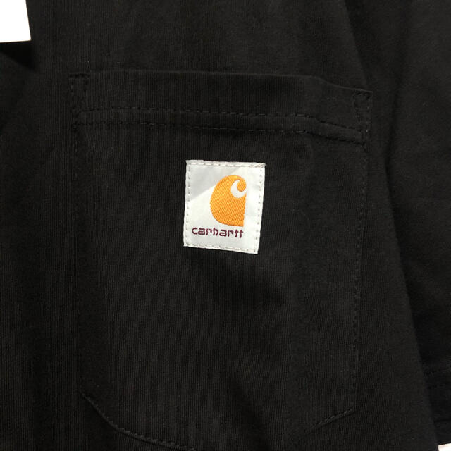 carhartt(カーハート)の【新品】【XXL】即完売品希少サイズ カーハート Tシャツ ブラック 黒 半袖 メンズのトップス(Tシャツ/カットソー(半袖/袖なし))の商品写真