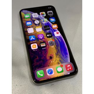 アイフォーン(iPhone)のiPhoneXS 256GB ドコモ シムロック解除 バッテリー81%(スマートフォン本体)