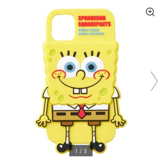 ジーユー(GU)のGU モバイルケース SPONGEBOB +E(iPhoneケース)