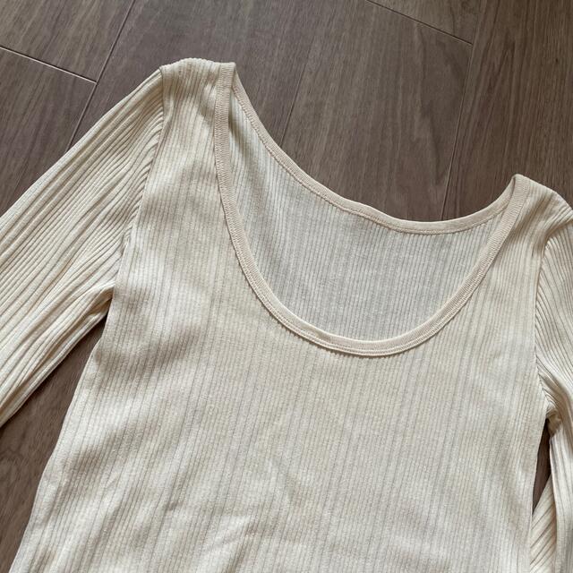 moussy BACKSHAN RIBTOPS レディースのトップス(カットソー(長袖/七分))の商品写真