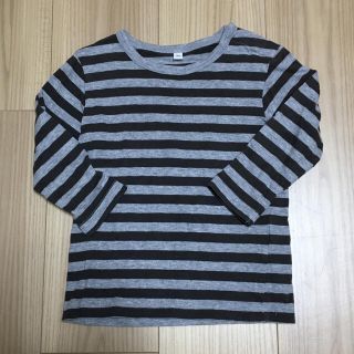 ムジルシリョウヒン(MUJI (無印良品))の無印　ボーダーTシャツ(Tシャツ/カットソー)