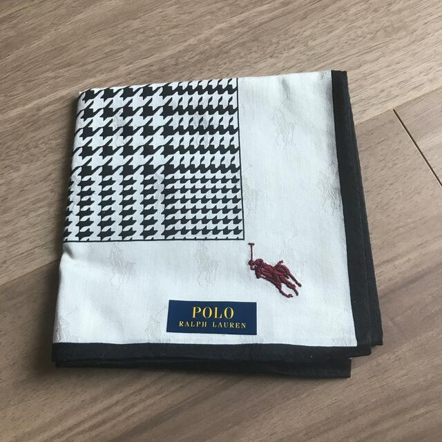 POLO RALPH LAUREN(ポロラルフローレン)のポロラルフローレン　紳士用　ハンカチ メンズのファッション小物(ハンカチ/ポケットチーフ)の商品写真