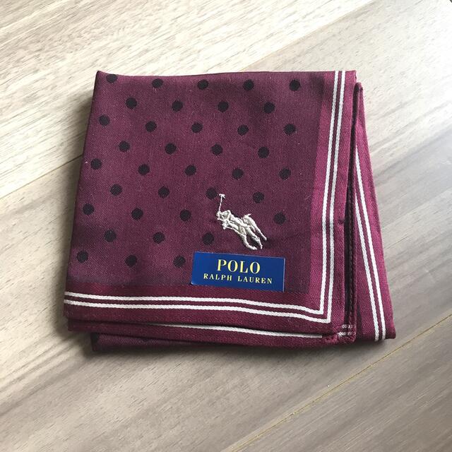 POLO RALPH LAUREN(ポロラルフローレン)のポロラルフローレン　ハンカチ メンズのファッション小物(ハンカチ/ポケットチーフ)の商品写真