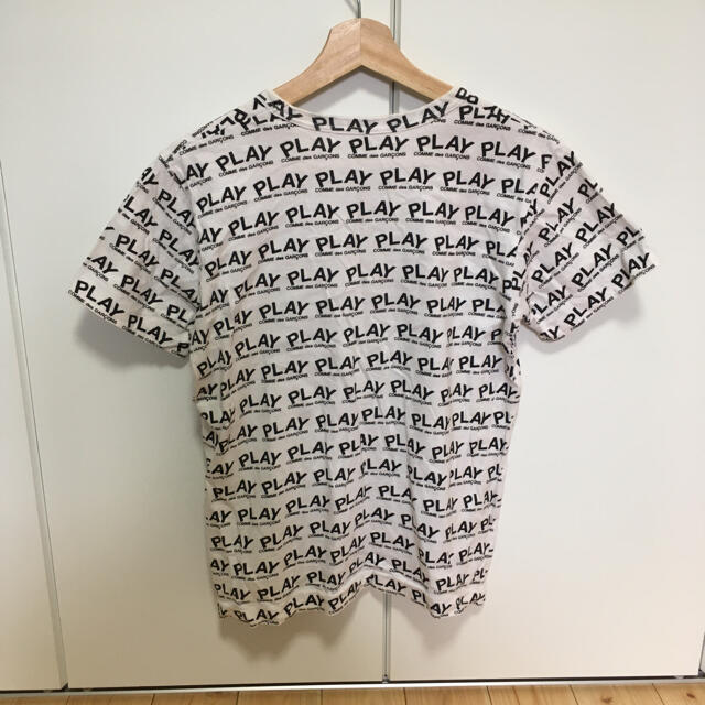 コムデギャルソン Tシャツ 日本製 PLAY 総柄 2
