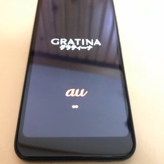 アンドロイド(ANDROID)のAu gratina kyv48  ブラック(スマートフォン本体)