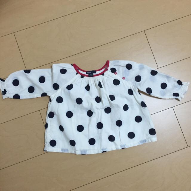 babyGAP(ベビーギャップ)のbabygap  ブラウス キッズ/ベビー/マタニティのベビー服(~85cm)(シャツ/カットソー)の商品写真