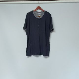 ユニクロ(UNIQLO)のユニクロ　ヘンリーネック　Tシャツ(Tシャツ/カットソー(半袖/袖なし))