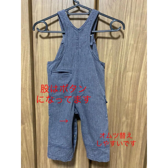 babyGAP(ベビーギャップ)のベビーギャップ　オーバーオール　サロペット キッズ/ベビー/マタニティのベビー服(~85cm)(カバーオール)の商品写真