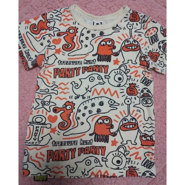 PARTYPARTY(パーティーパーティー)のPARTYPARTY Tシャツ 100cm キッズ/ベビー/マタニティのキッズ服男の子用(90cm~)(Tシャツ/カットソー)の商品写真