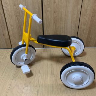 (新品) 無印良品 三輪車 イエロー