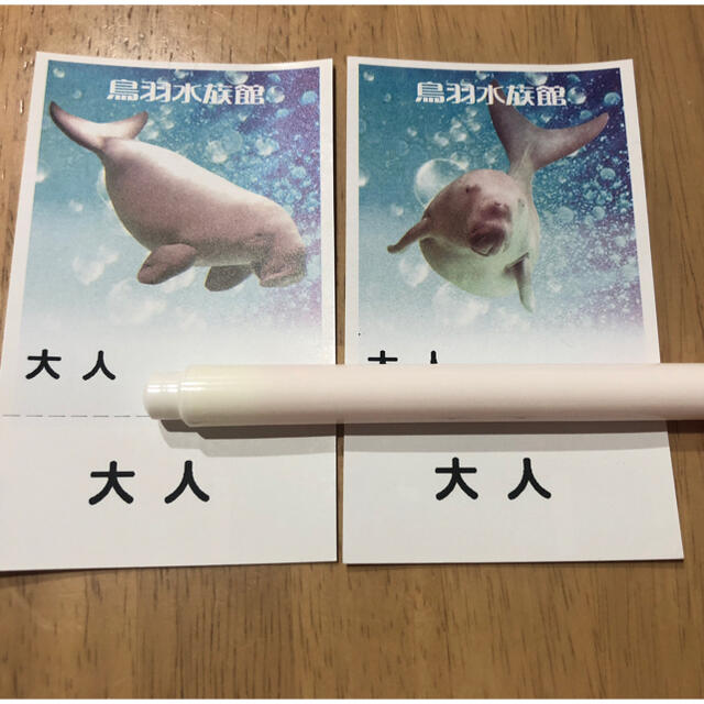 鳥羽水族館 チケット 2枚 チケットの施設利用券(水族館)の商品写真
