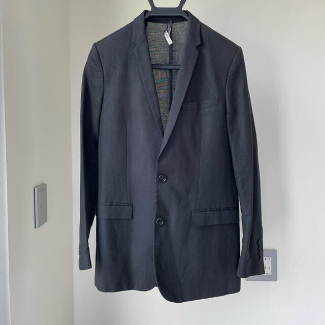 Dior Homme ディオールオム ナローラペル リネンジャケット44 Dior Homme ディオールオム ナローラペル リネンジャケット44