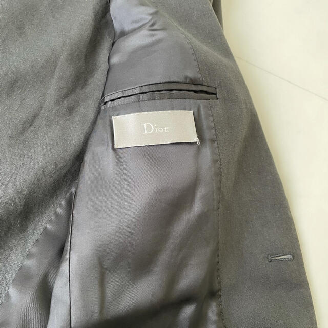 DIOR HOMME(ディオールオム)のDior Homme ディオールオム ナローラペル リネンジャケット44  メンズのジャケット/アウター(テーラードジャケット)の商品写真