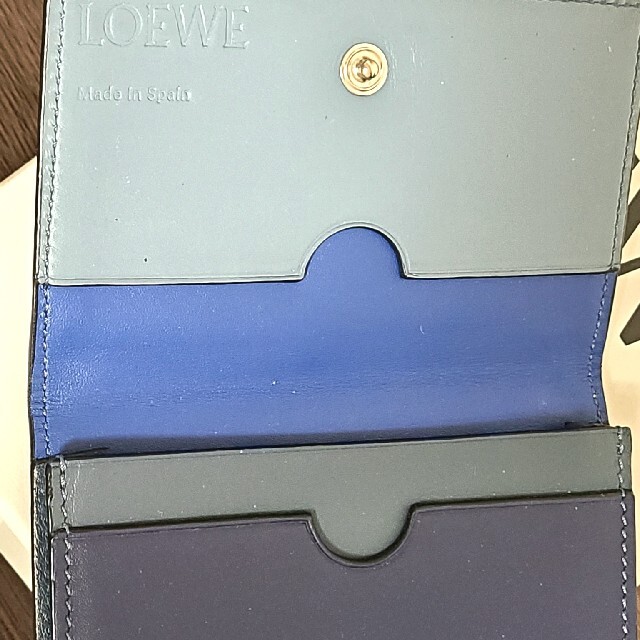 週末限定値下げ!〙LOEWE (ロエベ)名刺入れ ※2年間リペア保証書 - 名刺