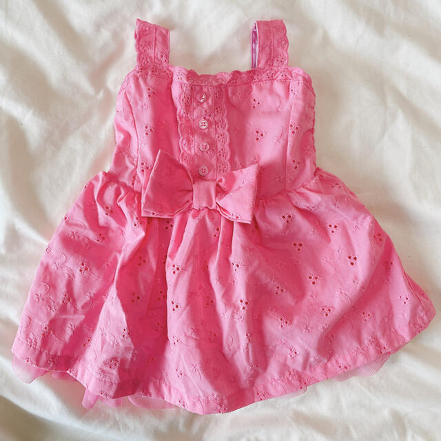 CLASSIC(クラシック)のスパイス様専用　大幅値下げ！クラシック　ピンク　女の子　ワンピース　80 キッズ/ベビー/マタニティのベビー服(~85cm)(ワンピース)の商品写真