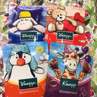 クナイプ(Kneipp)の【ドイツ限定】kneipp クナイプ　バスソルト　4種(入浴剤/バスソルト)