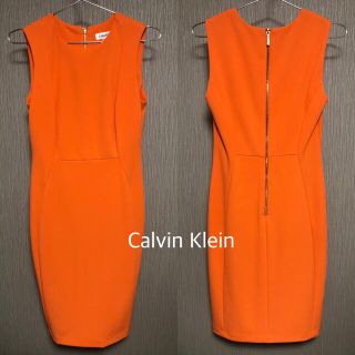 カルバンクライン(Calvin Klein)のCalvin Klein カルバンクライン　ワンピース(ひざ丈ワンピース)