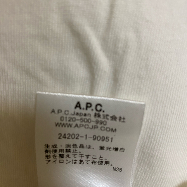 A.P.C(アーペーセー)のAPC tシャツ　 メンズのトップス(Tシャツ/カットソー(半袖/袖なし))の商品写真