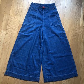 キャピタル　ワイドデニムパンツ　size1 新品