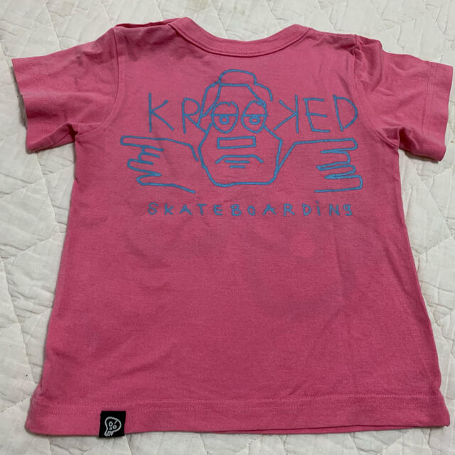 KROOKED(クルキッド)のkrooked  FLAKE  コラボTシャツ　80cm キッズ/ベビー/マタニティのベビー服(~85cm)(シャツ/カットソー)の商品写真