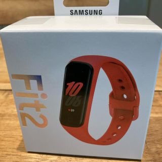 ギャラクシー(Galaxy)の【新品、未開封】サムスン　GALAXY Fit2 赤(その他)