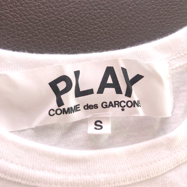 COMME des GARCONS(コムデギャルソン)の【美品】コムデギャルソン PLAY Tシャツ レディースのトップス(Tシャツ(半袖/袖なし))の商品写真