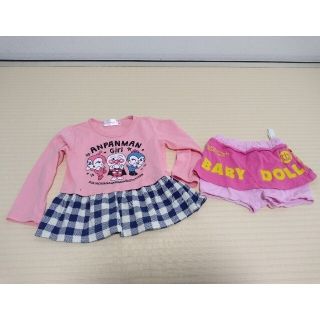 ベビードール(BABYDOLL)のアンパンマン　長袖Tシャツ100サイズ　シャツのみ(Tシャツ/カットソー)