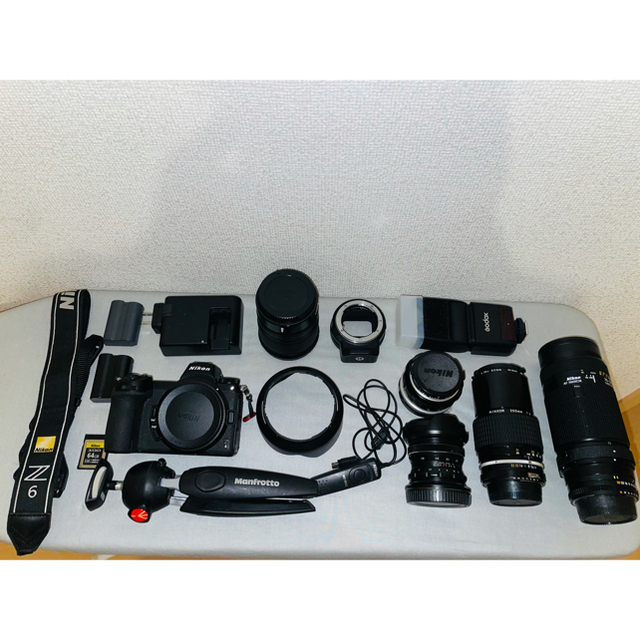 Nikon(ニコン)のNikon Z6 24-70+FTZ kit その他おまけ多数 スマホ/家電/カメラのカメラ(ミラーレス一眼)の商品写真