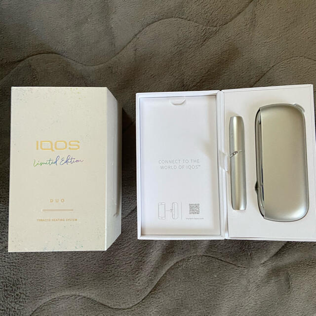 iQOS ３ DUO ムーンシルバー アクアカバー