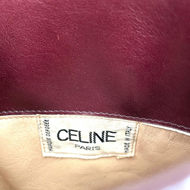 美品 Celine オールドセリーヌ ロングブーツ ボルドーsize35 1/2 - ブーツ