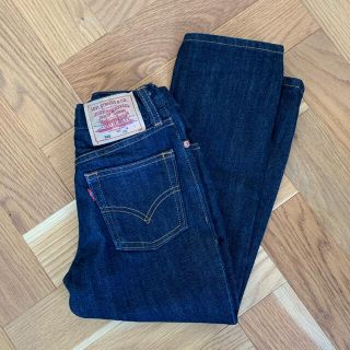 リーバイス(Levi's)のlevis デニムパンツ　インディゴ　kids(パンツ/スパッツ)