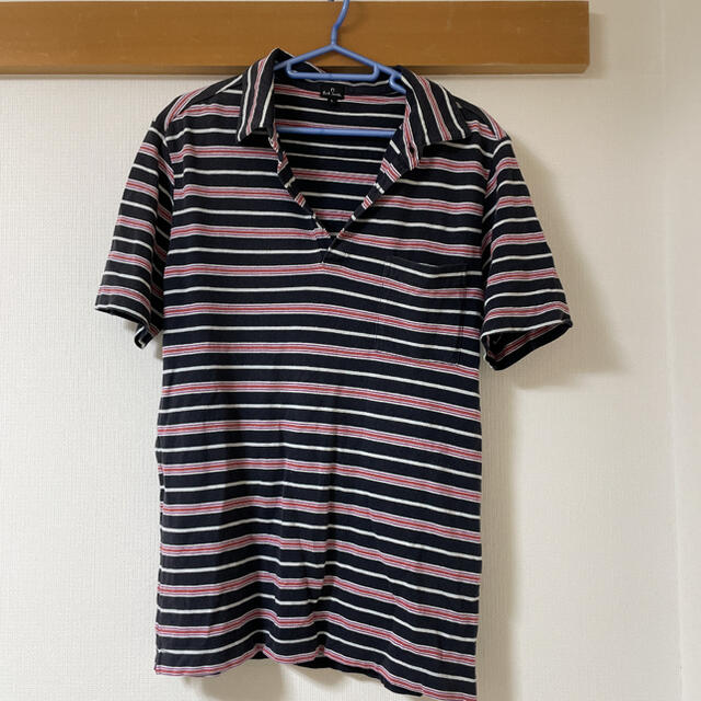 Paul Smith(ポールスミス)のネイビー　ストライプ　PS paul smith Lサイズ メンズのトップス(シャツ)の商品写真