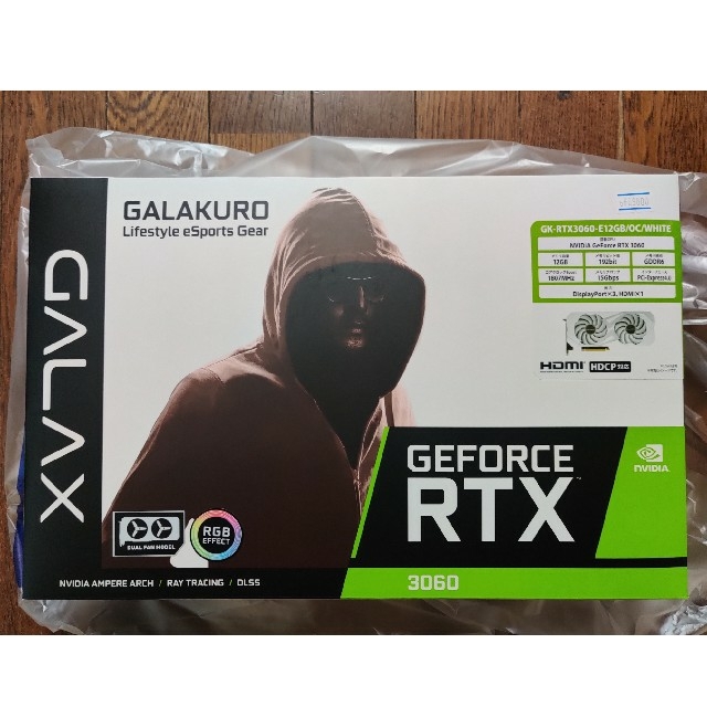 PC/タブレット【新品送料込即日発送】玄人志向GALAX GeForce RTX 3060