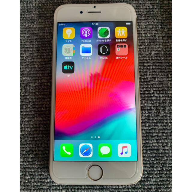 iPhone6s 64G simフリー ゴールド 値下げ‼️スマートフォン/携帯電話